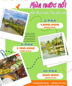 MIỀN TÂY SÔNG NƯỚC: ĐỒNG THÁP – MÙA NƯỚC NỔI