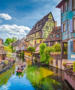 lang co tich nuoc phap colmar du lich de men
