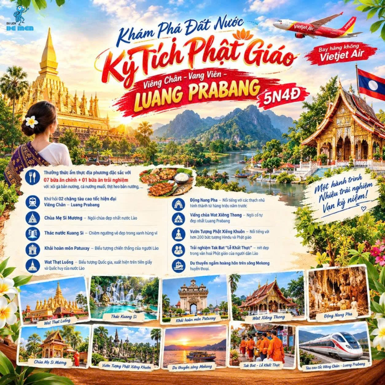 du-lich-de-men-Lao-Luang-PraBang-Vieng-Chan-Vung-Vien