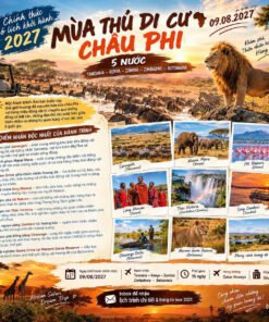 CHÂU PHI HOANG DÃ – MÙA THÚ DI CƯ – THÁC VICTORIA