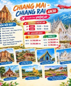 THÁI LAN: CHIANG MAI – CHIANG RAI (4N3Đ)